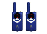 Long Distance PMR446 Walkie Talkie , Black / Blue / Yellow / Red Handheld Walkie Talkies