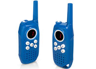 ABS Material Rechargeable Walkie Talkies With Clear Button And Flashlight