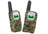 Camouflage Tiny Two Way Radio , Boys Walkie Talkies With Auto Squelch System