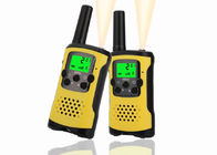 Outdoor Wireless Walkie Talkie Yellow Color With Loud And Clear Voice
