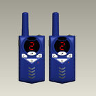 Plastic Cute Two Way Walkie Talkie Uhf 3-5km Battery Operated For Boys / Girls Gifts