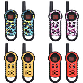 Plastic Game Playing 2 Way Handheld Walkie Talkie Rechargeable with Flashlight