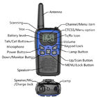 22/8 Channel 2 Way Radio Walkie Talkie Toy Plastic ABS With Rechargeable Battery