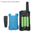 Handheld UHF Walkie Talkie Toy Plastic Mini Microphone 400-470MHz For Game Playing