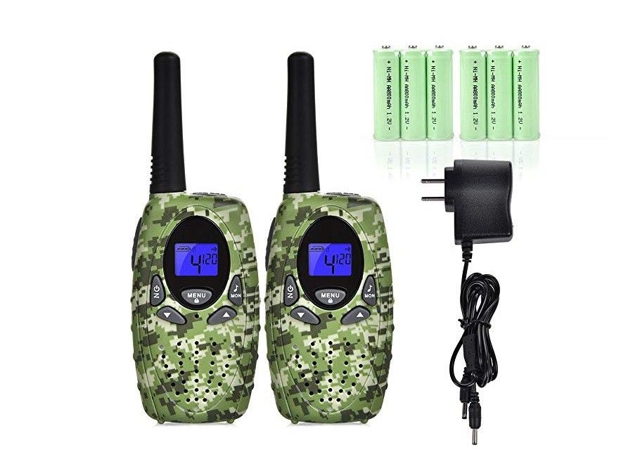 10 Call Tones Battery Powered Walkie Talkies Friendly Prompt For Friend'S Gift