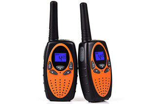 Long Distance Small Walkie Talkies With Labeled Buttons For Sports / Travel