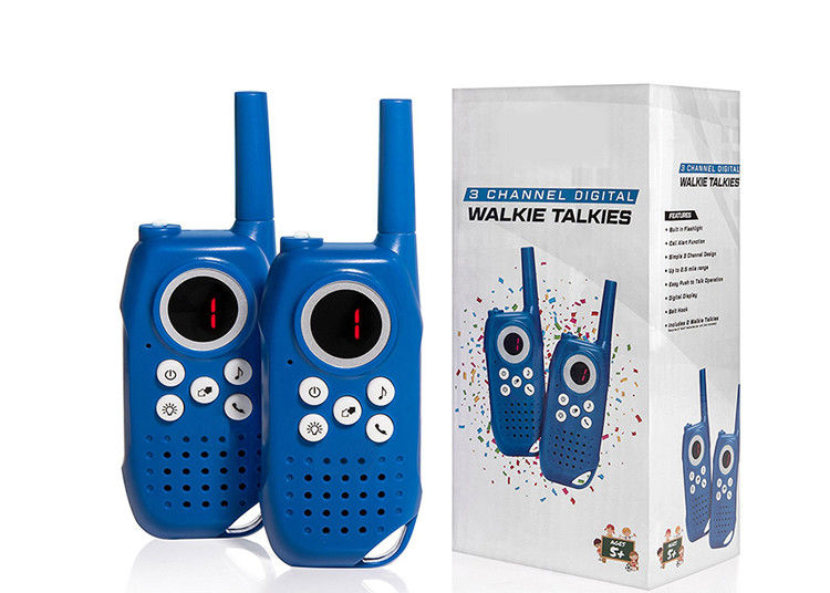 Mini Two Way Walkie Talkie Toy Handheld AAA Battery Capacity For 3-12 Years Kids