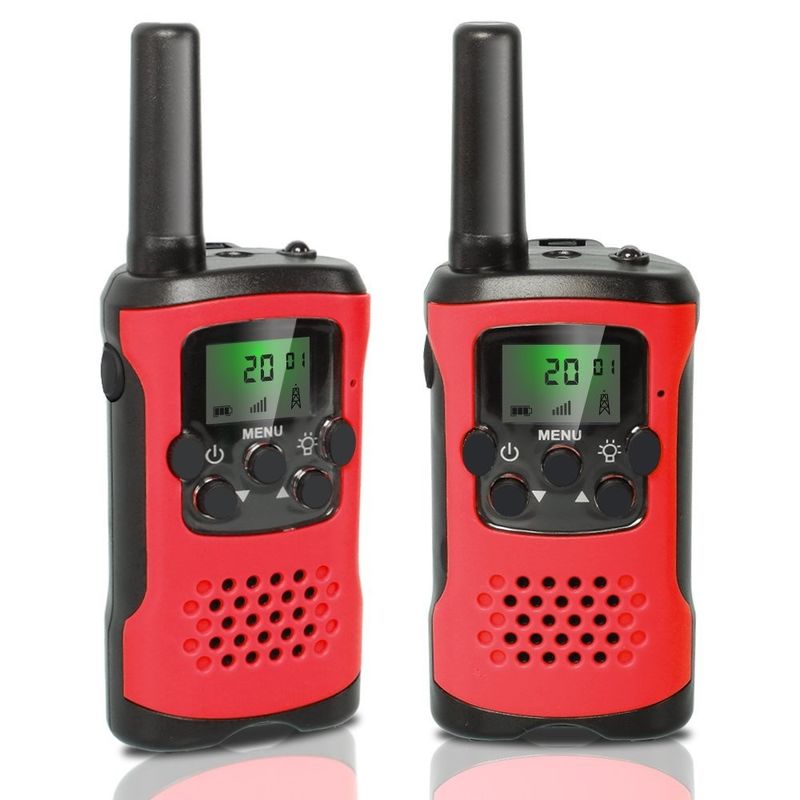Rechargeable Two Way 	Walkie Talkie Toy Mini Radio UHF 400-479MHz For Travel