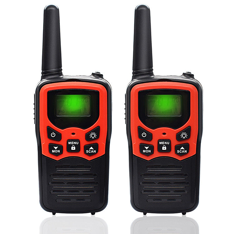 8 Channel 5 Mile ABS Long Range Walkie Talkies For Adults