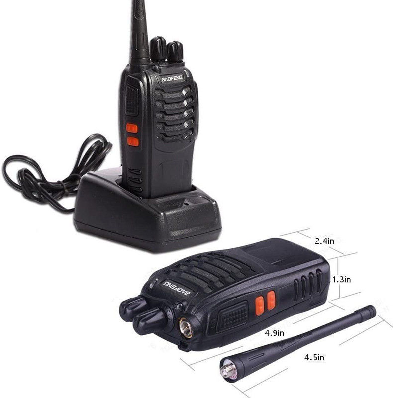 BAOFENG BF 888S Two Way 16CH ABS Real Walkie Talkie