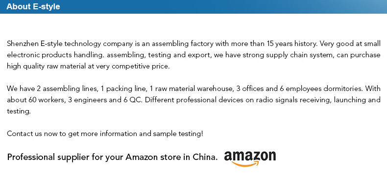 China Shenzhen Estyle Technology Co., Ltd. Company Profile 