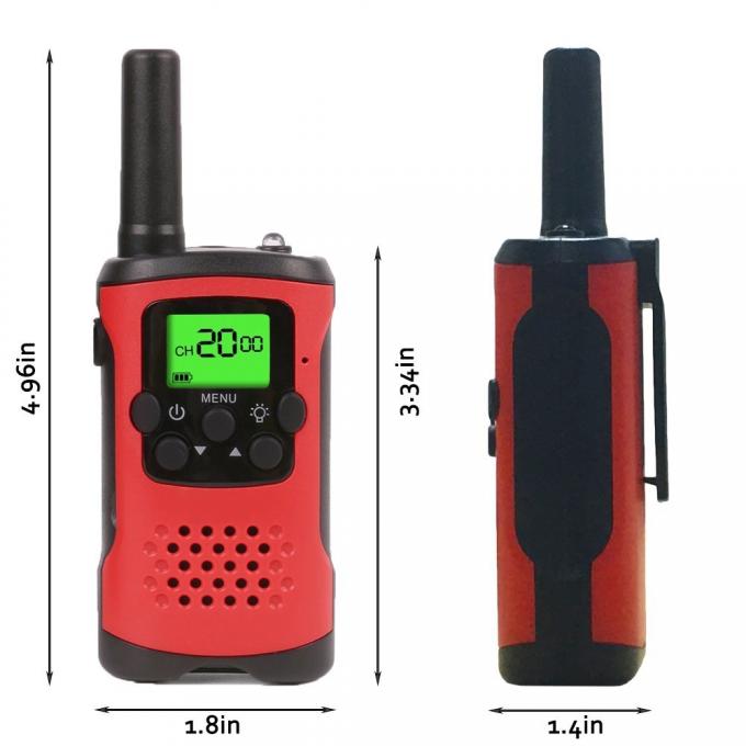 Auto Squelch Cute Outdoor Walkie Talkie With Wireless System