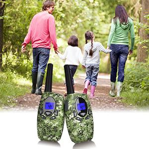 Handheld Small Walkie Talkies With Auto Memory Function For Travel Camping 0