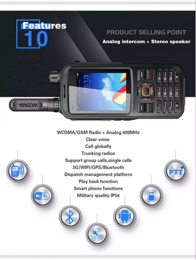 GPS Waterproof VHF Bluetooth Android UHF Walkie Talkie 1