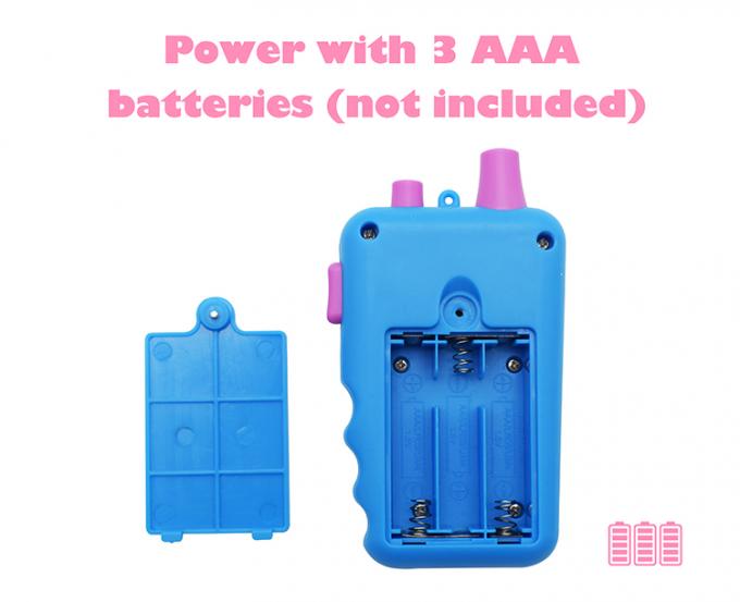 AAA Batteries 0.5W 100-150m 2 Way Walkie Talkie 0