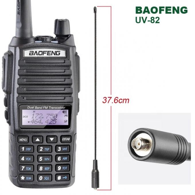 16 Channels UV82 Real Walkie Talkie BaoFeng UHF VHF Ham Radio 0