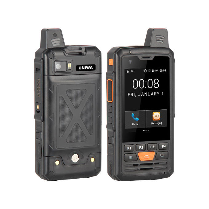 GPS Cell Phone UHF 100 Miles 4000mAh Handheld Walkie Talkie 0