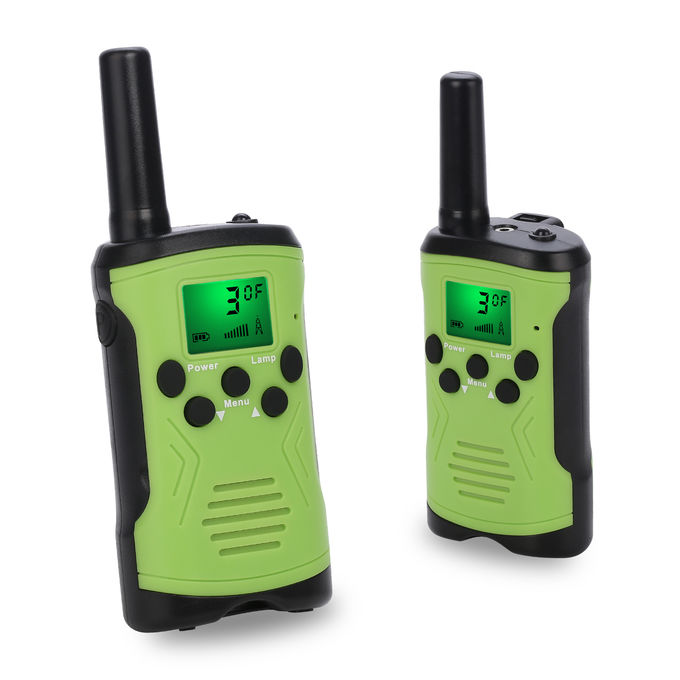 ABS 462MHz 0.5W 3AA Batteries Walkie Talkie Toy For Camping 3