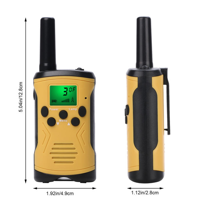 ABS 462MHz 0.5W 3AA Batteries Walkie Talkie Toy For Camping 4