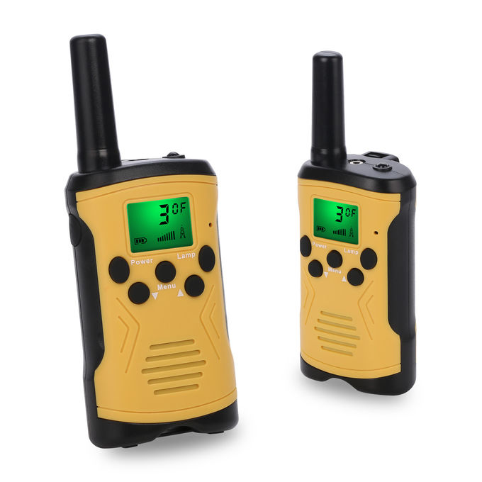 ABS 462MHz 0.5W 3AA Batteries Walkie Talkie Toy For Camping 7