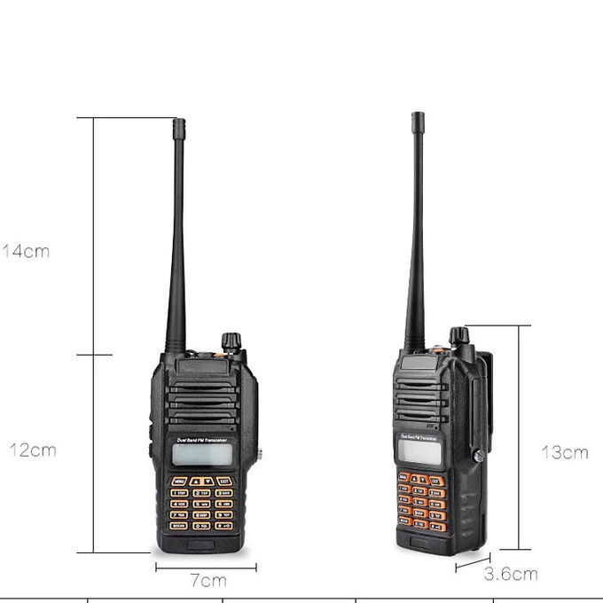 Portable Commercial FM Radio Receiver UV9R Kids Walky Talky 0